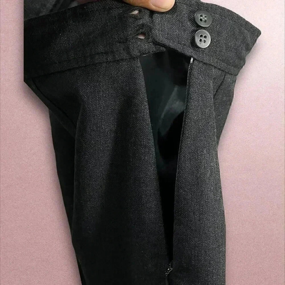 Pendleton Gray Virgin Wool Pencil‎ Midi Skirt  Size 16 - Picture 4 of 5